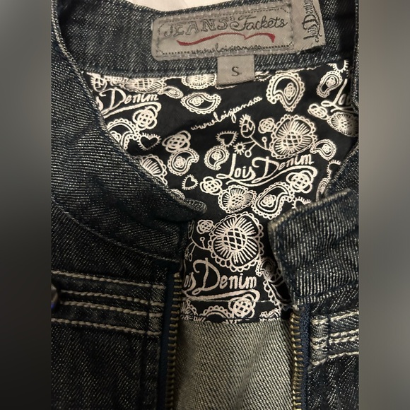 Lois Military Style Denim Jacket - Picture 5 of 5